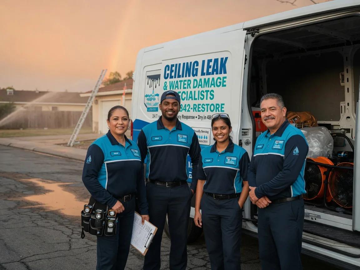 Ceiling Leak Cleanup company in Whitesboro, OK