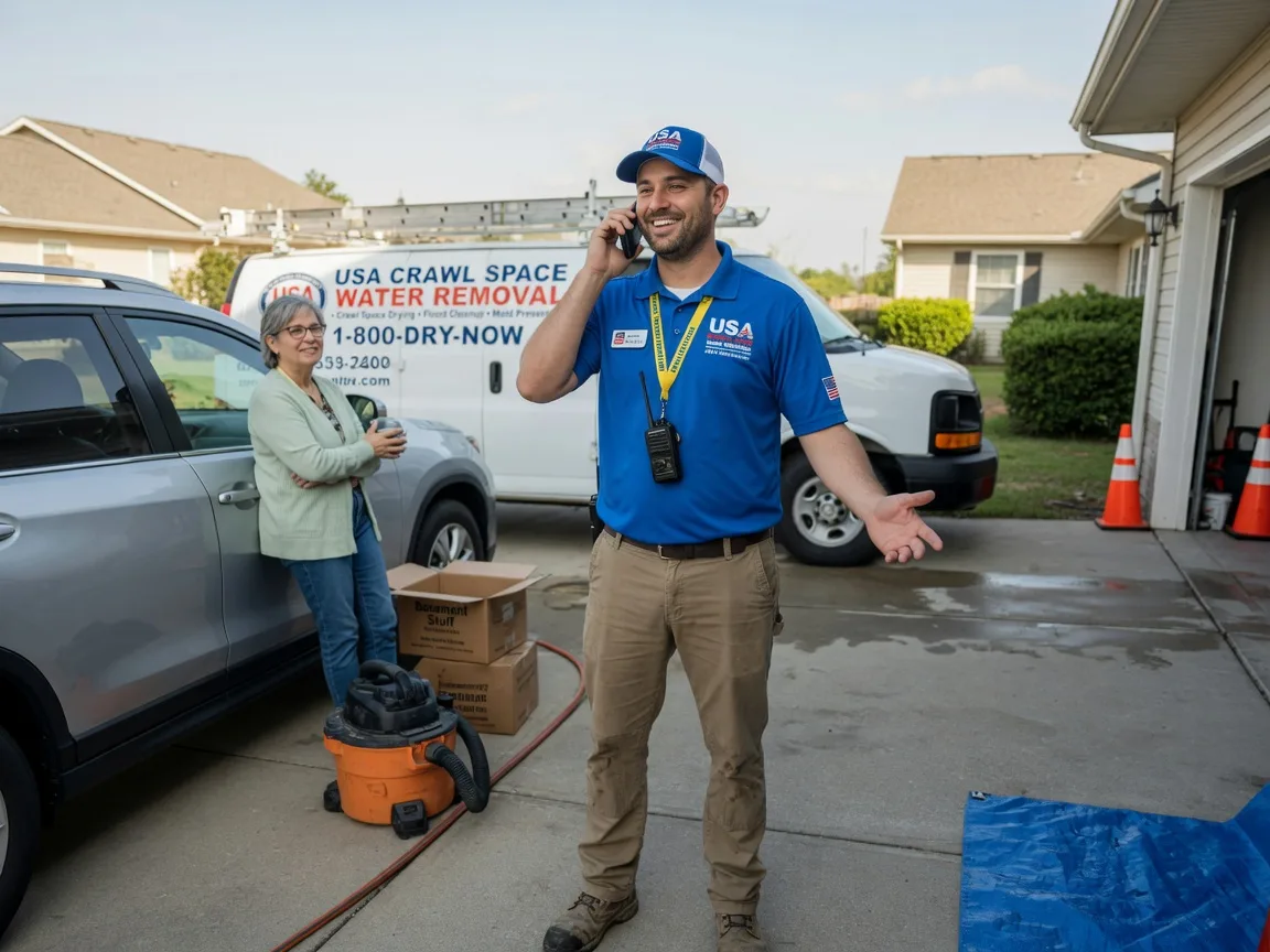 Crawl Space Water Removal Whitesboro, OK FAQs